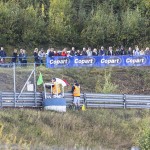 Copart FRC Ahvenisto houkutteli runsaan yleisön paikan päälle. Kuva: Pertti Kangasniemi / AKK.